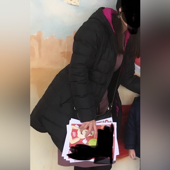 The North Face Fuchsia Lined Down/synth fill Puffer Jacket - Picture 12 of 12